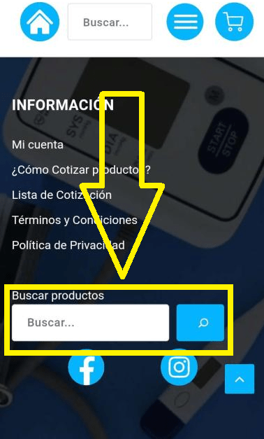 Imagen del buscador