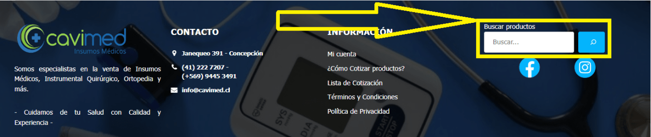 Imagen del buscador