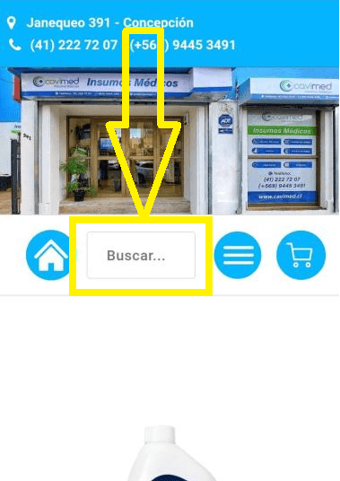 Imagen del buscador