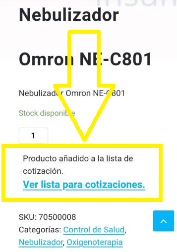 Botón Ver Lista de Cotizaciones