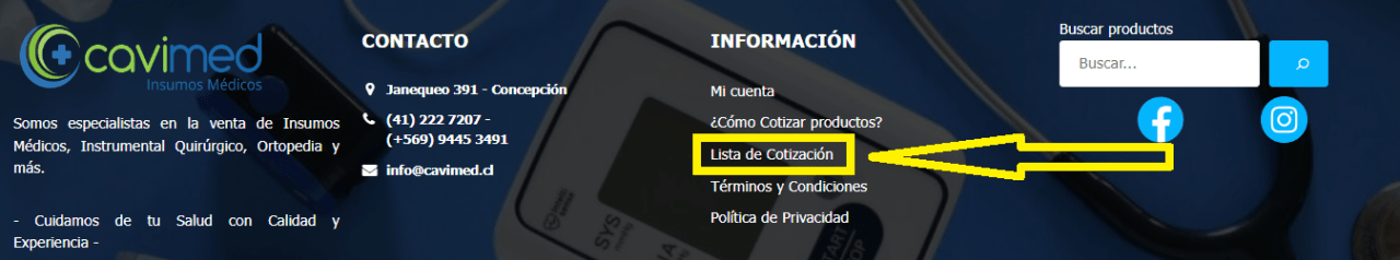 Botón Ver Lista de Cotizaciones