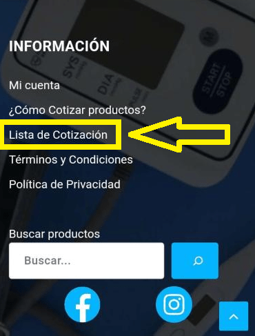 Botón Ver Lista de Cotizaciones