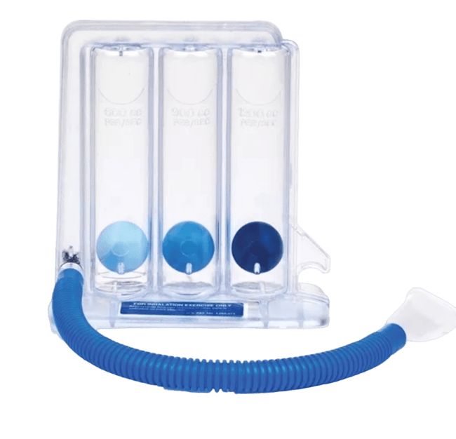 ejercitador respiratorio triflo