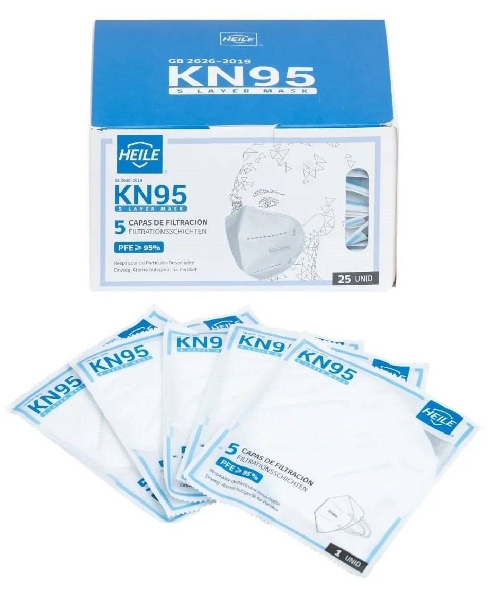 mascarilla kn95 blanca